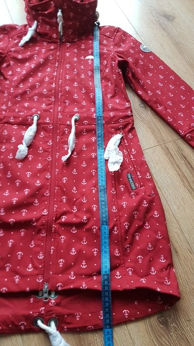 Schmuddelwedda softshell kurtka płaszcz damski na polarze nieprzemakal