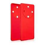 Beline Etui Silicone Honor Magic5 Liteczerwony/Red