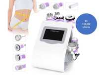 Máquina Pink 8 in 1 Cavitação + Vácuo +RF Corporal + RF Facial 2024