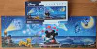 Clementoni puzzle Mickey and Minnie panorama 1000