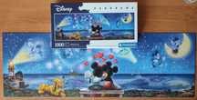 Clementoni puzzle Mickey and Minnie panorama 1000