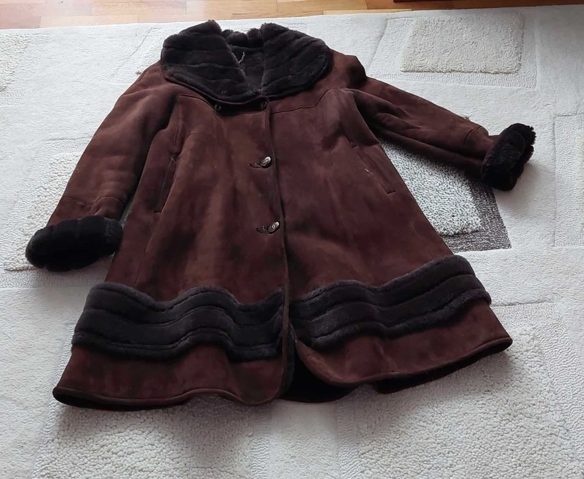 Kożuch damski naturalny