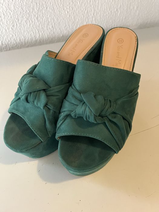 Sandalias verdes nr 39