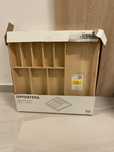 Organizer na sztućce bambusowy. Ikea uppdatera