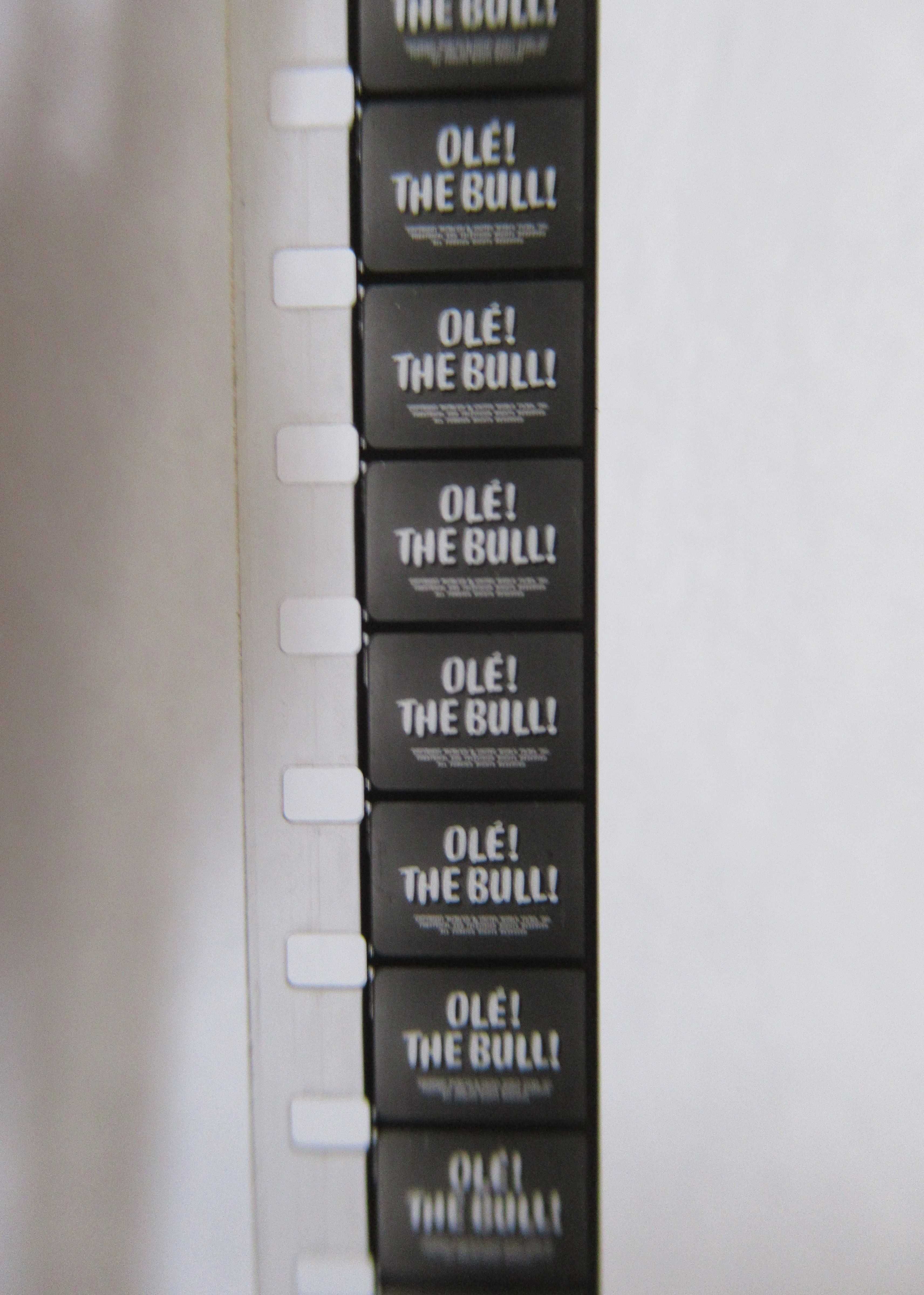 Olé, The Bull! - Filme 8 mm (Ref. 13)