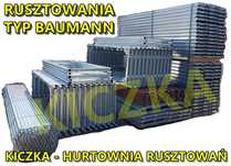 RUSZTOWANIA Typ BAUMANN Rusztowanie Ramowe Elewacyjne HURTOWNIA ~200m2