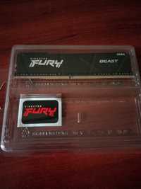 OKAZJA Pamięć RAM DDR4 Kingston FURY 16GB (1x16GB) 3200MHz CL16 Beast