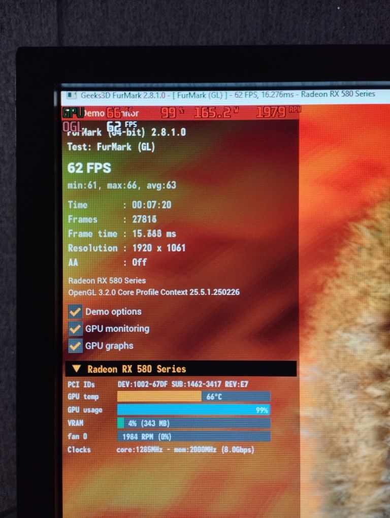 Msi rx 580 8gb gaming x