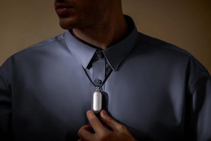 Диктофон PLAUD NotePin ChatGPT Purple (NP-64G-PU, PN0200-PU) Нові.