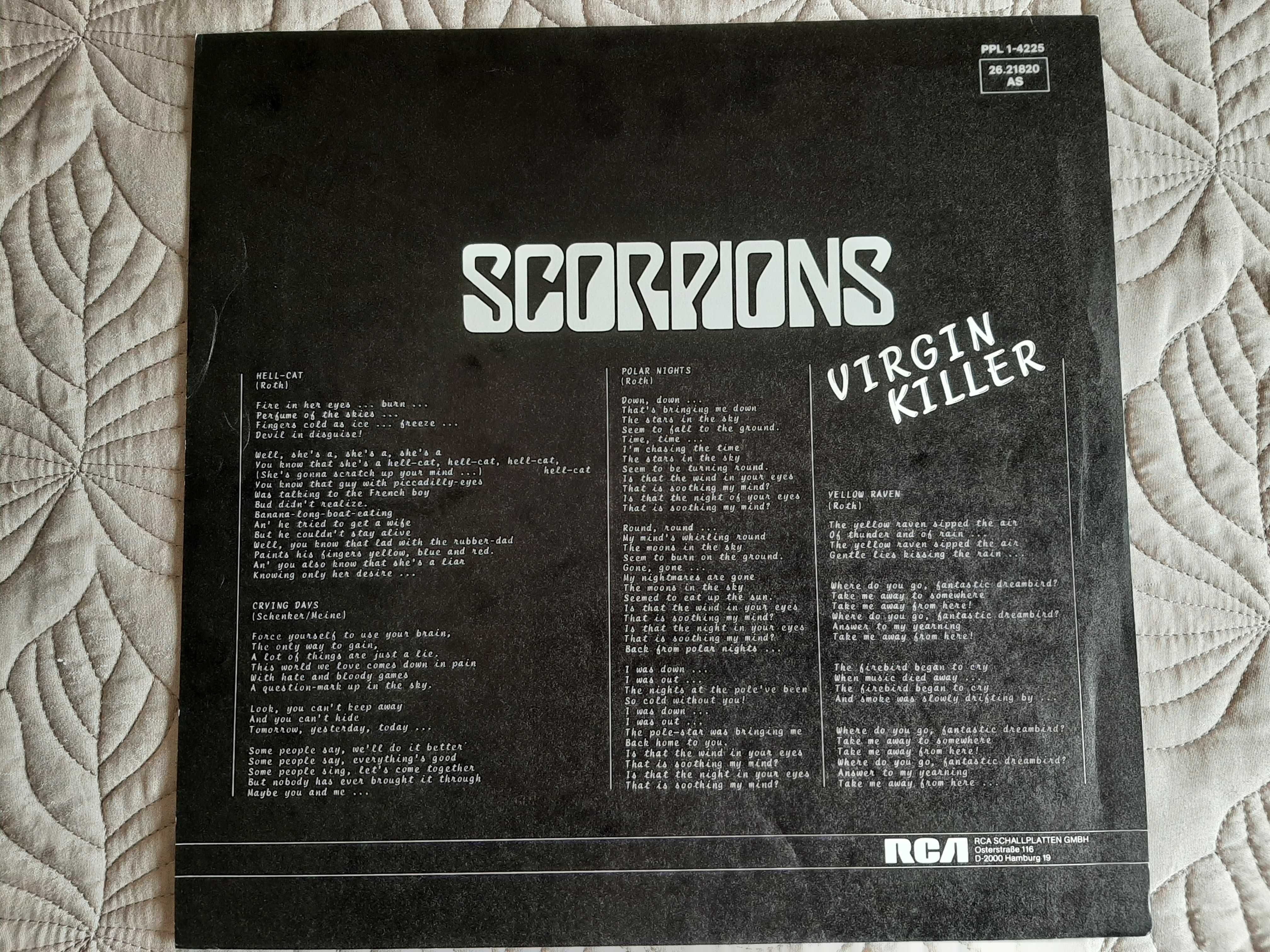 Scorpions - Virgin Killer - Germany - Vinil LP