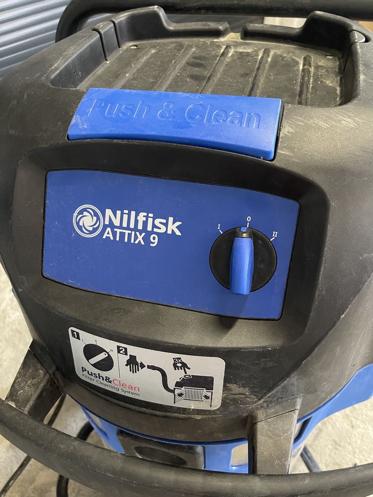 Odkurzacz przemyslowy Nilfisk ATTIX 9 /3000w , mega moc