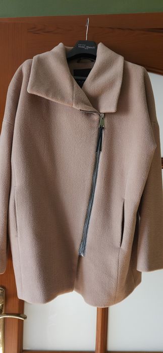 Wełniana beżowa kurtka Szulist