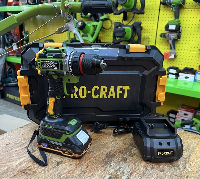 Шуруповерт акумуляторний Procraft PA18LiPro