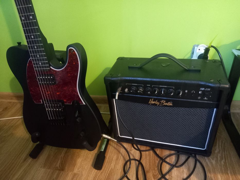 Gitara Harley Benton TE-20HH SBK Standard Series