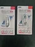 Kabel USB Lightning - do IPhone, iPad, iPod, dług. 1 m - 2 szt