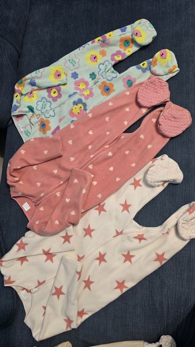 Сліпи флісові на дівчинку 9-12 місяців next