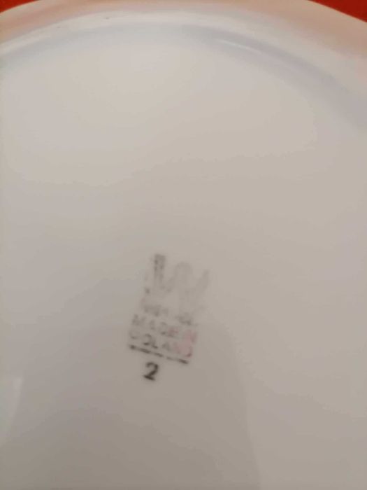 Talerze Patery Ozdobne Barbórka Wawel PRL