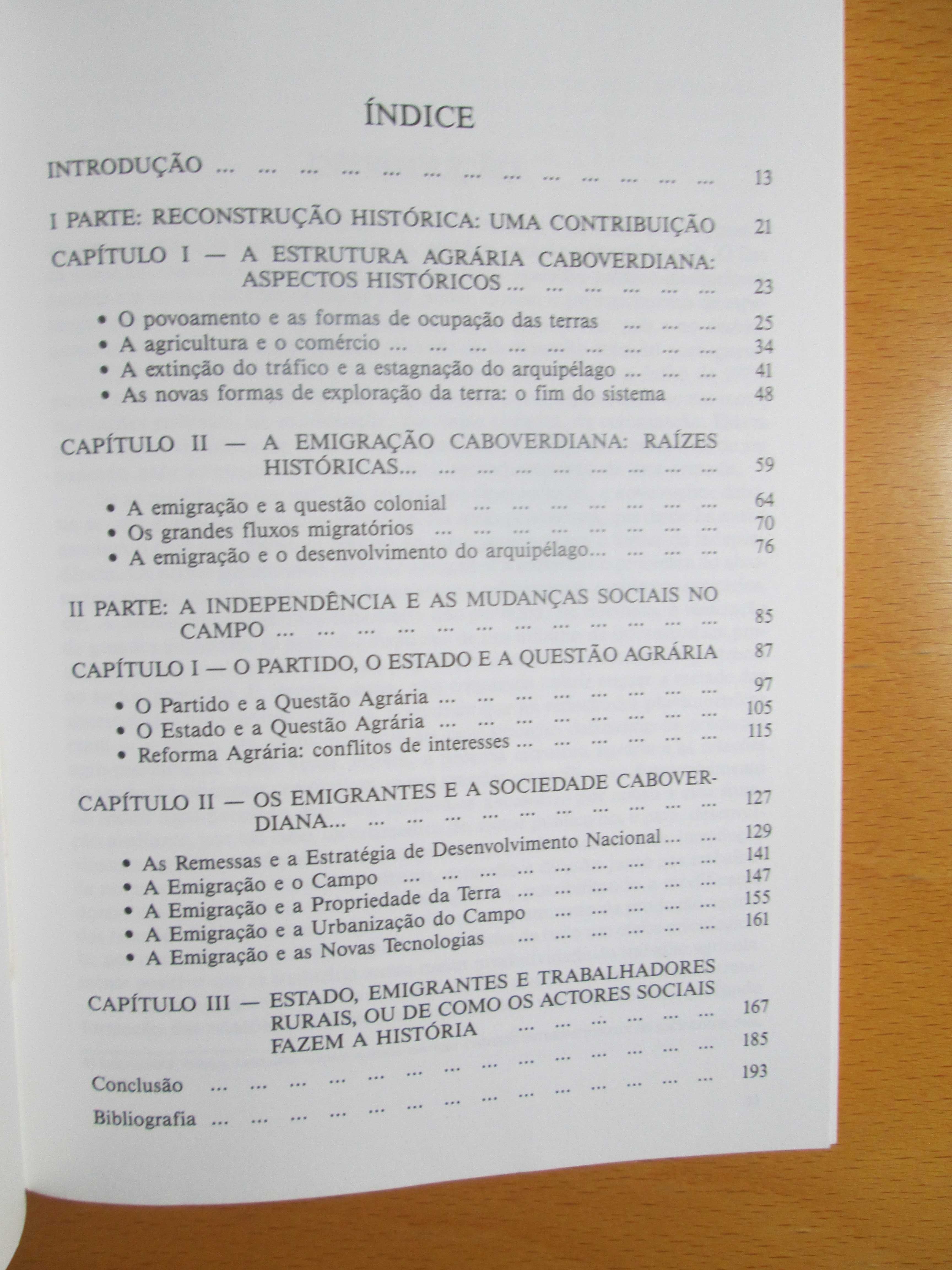 A Transformação das Estruturas Agrárias - Santiago, Cabo Verde