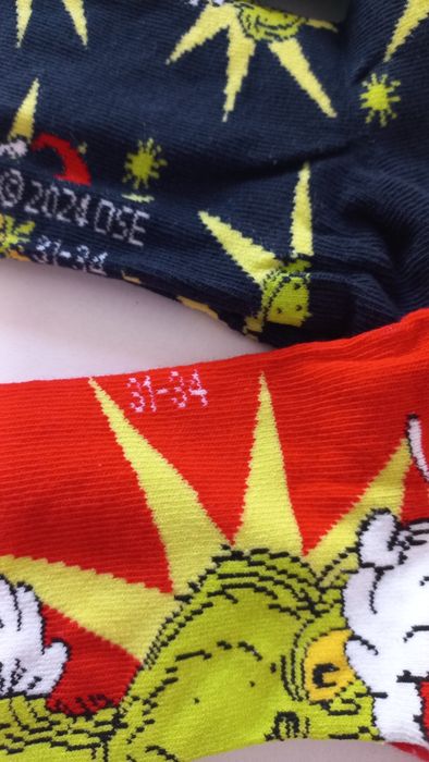 Skarpetki dziecięce świąteczne The Grinch rozmiar 31-34 3pak