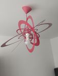 Żyrandol orbita metal kosmos lampa sufitowa