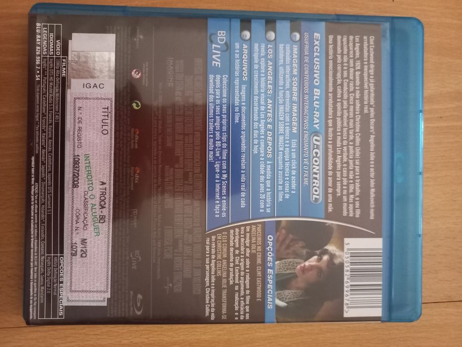 A Troca filme Bluray