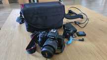 Canon eos m50 bezlusterkowiec z mikrofonem SENNHEISER