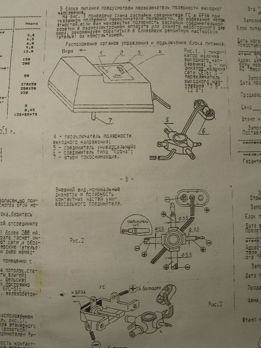 Блок питания СССР.