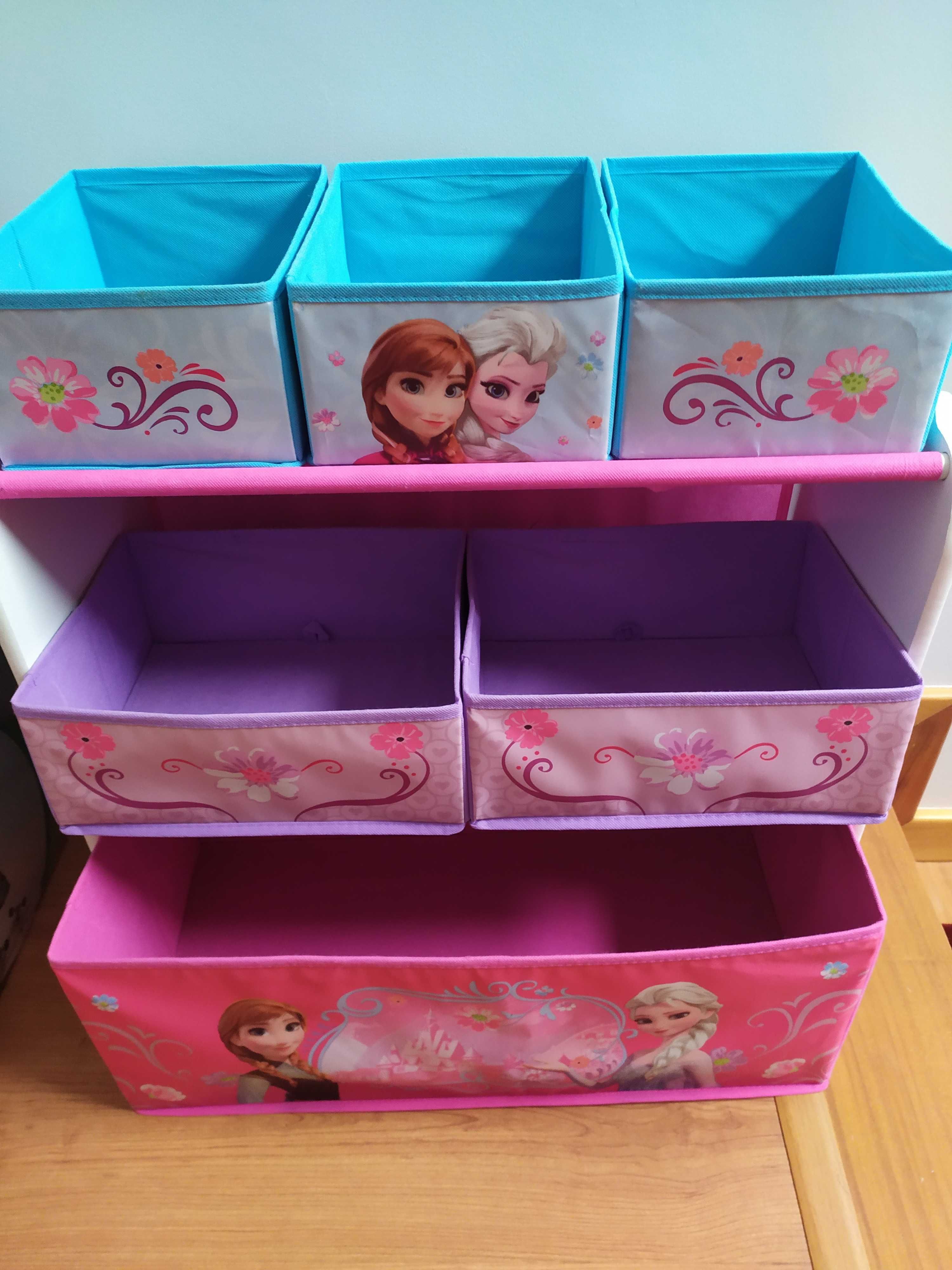 Estante com gavetas Frozen