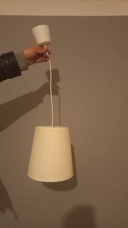 Żyrandol biały / lampa