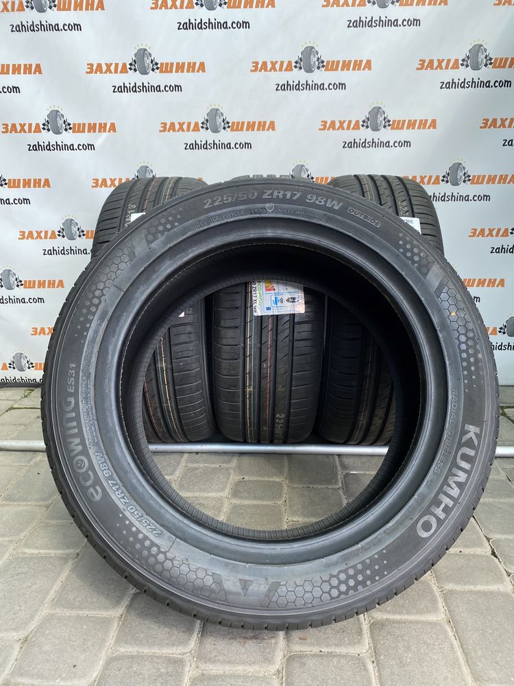 Нові літні шини 225/50R17 Kumho Ecowing ES31 98W XL