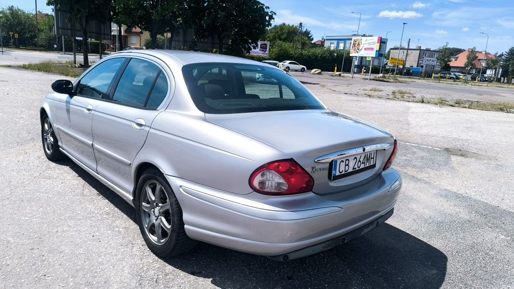 Jaguar X-Type 2.1 V6 LPG 2002r. Skóra Klima Gotowy do Jazdy