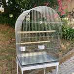NOVO - Gaiola ZINCADA Redonda de 80cm para PAPAGAIO