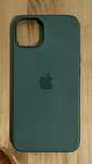 Apple silicone capa iPhone 13 verde