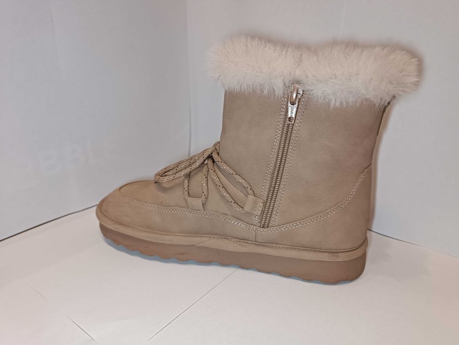 Buty Śniegowce dziecięce ZARA - rozmiar 36 BDB