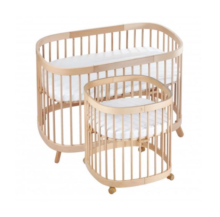 Дитяче Ліжечко - Tweeto 7 в 1, Натуральний Бук