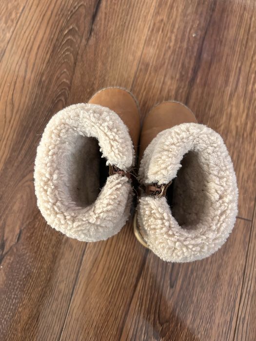 Buty zimowe Zara kozaki 22