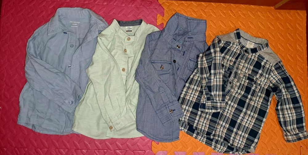 Рубашки на 92-98