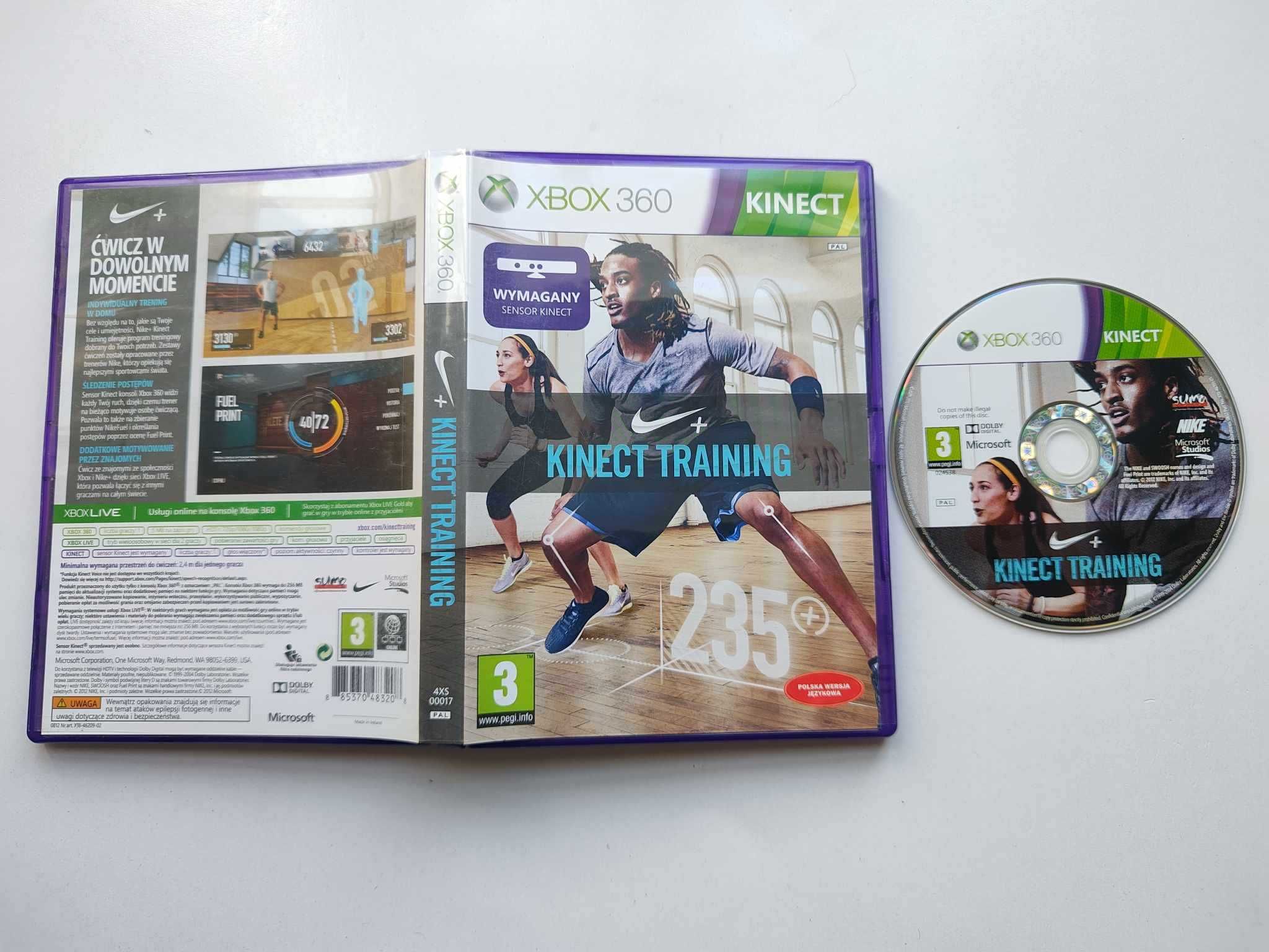 Gra Xbox 360 KINECT Nike Training PL