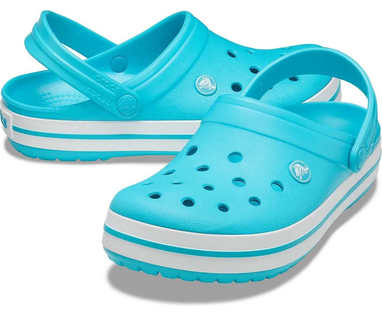 Женские Crocs Crocband Clogs, W6-W11, 100% оригинал