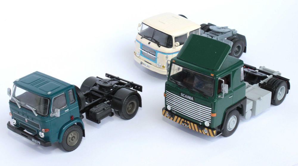 Scania LBT 141 - model premium z kolekcji DeAgostini.