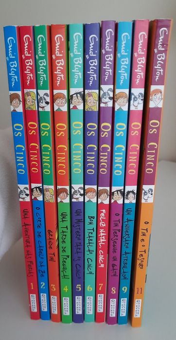 Livros "Os Mini Cinco", Enid Blyton