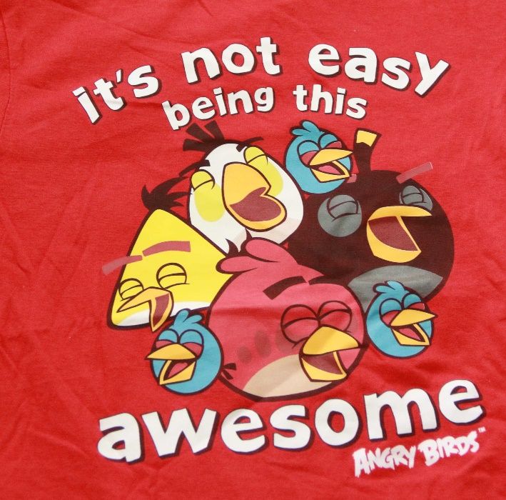 Bluza z Angry Birds / 128 / 7-9 lat