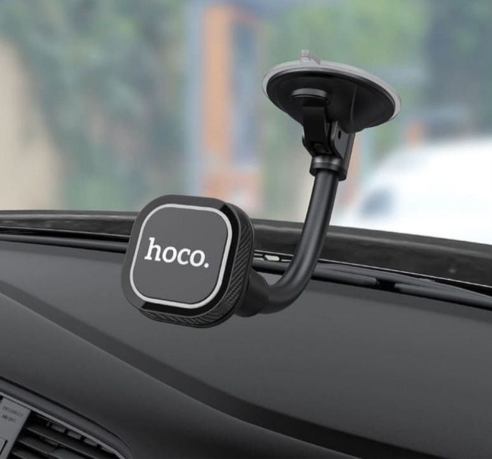 Магнитный автодержатель на вакуумной присоске Hoco CA55