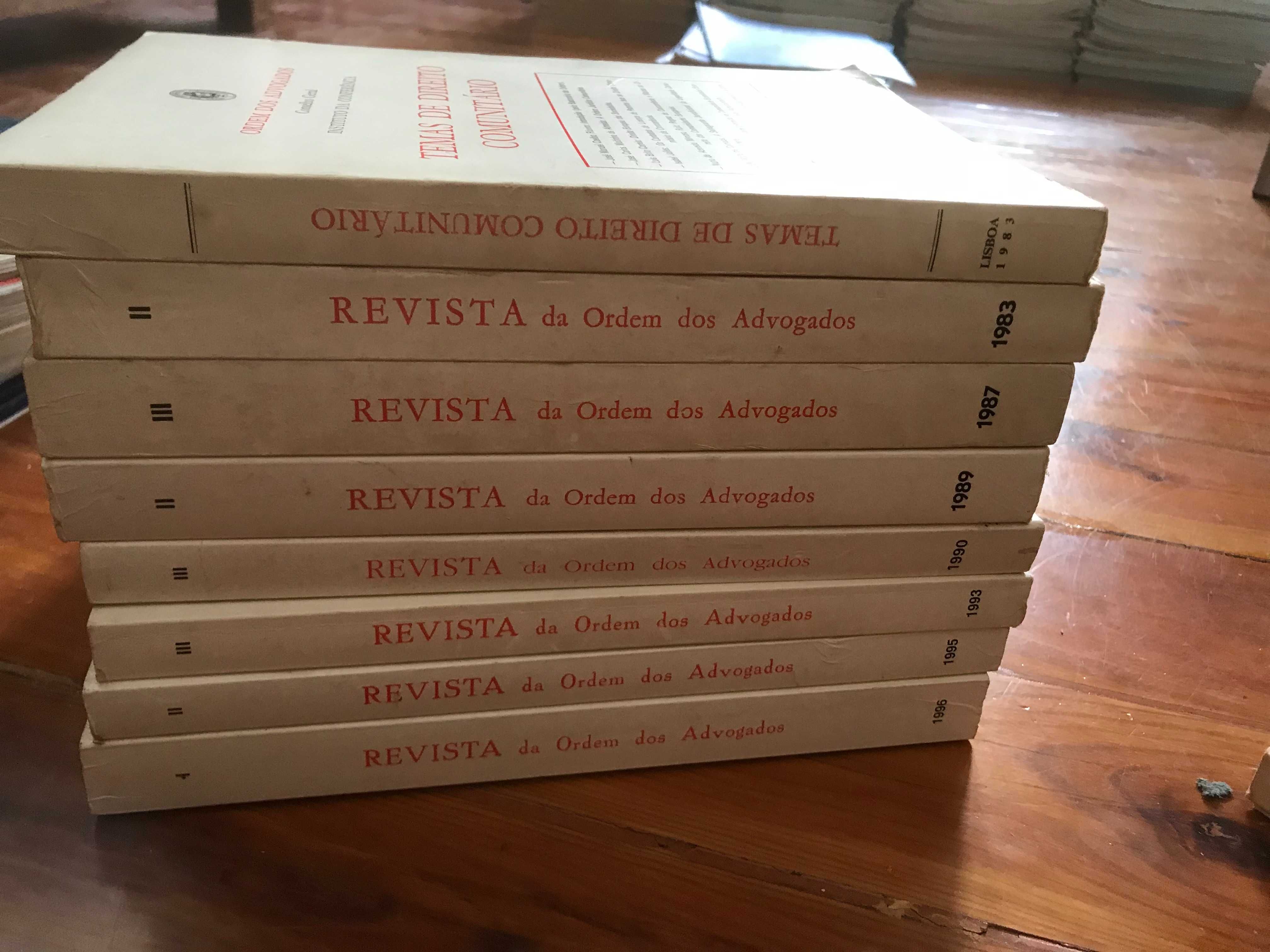 coletânea de jurisprudência  e revistas ordem dos advogados