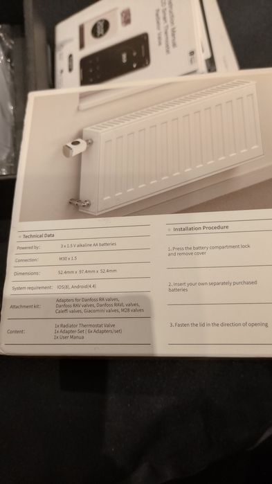 MOES Tuya termostat Wifi/Zigbee - zawór programowalny z telefonu