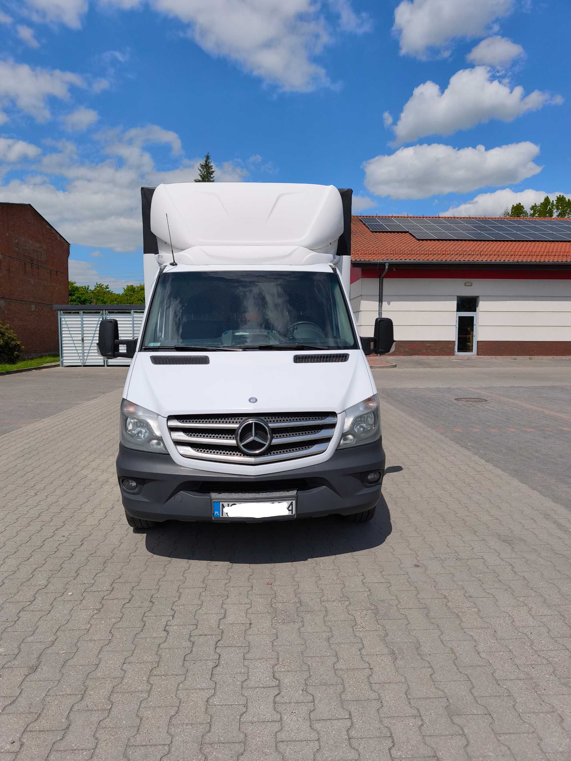 Mercedes Sprinter 316 Max Lift klima, Webasto -plandeka