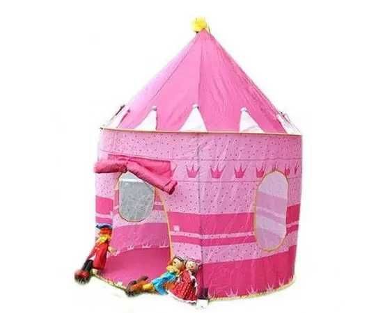 Палатка детская игровая, замок  шатёр домик для детей с сумкой