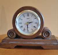 Zegar kominkowy, drewniany marki Adler