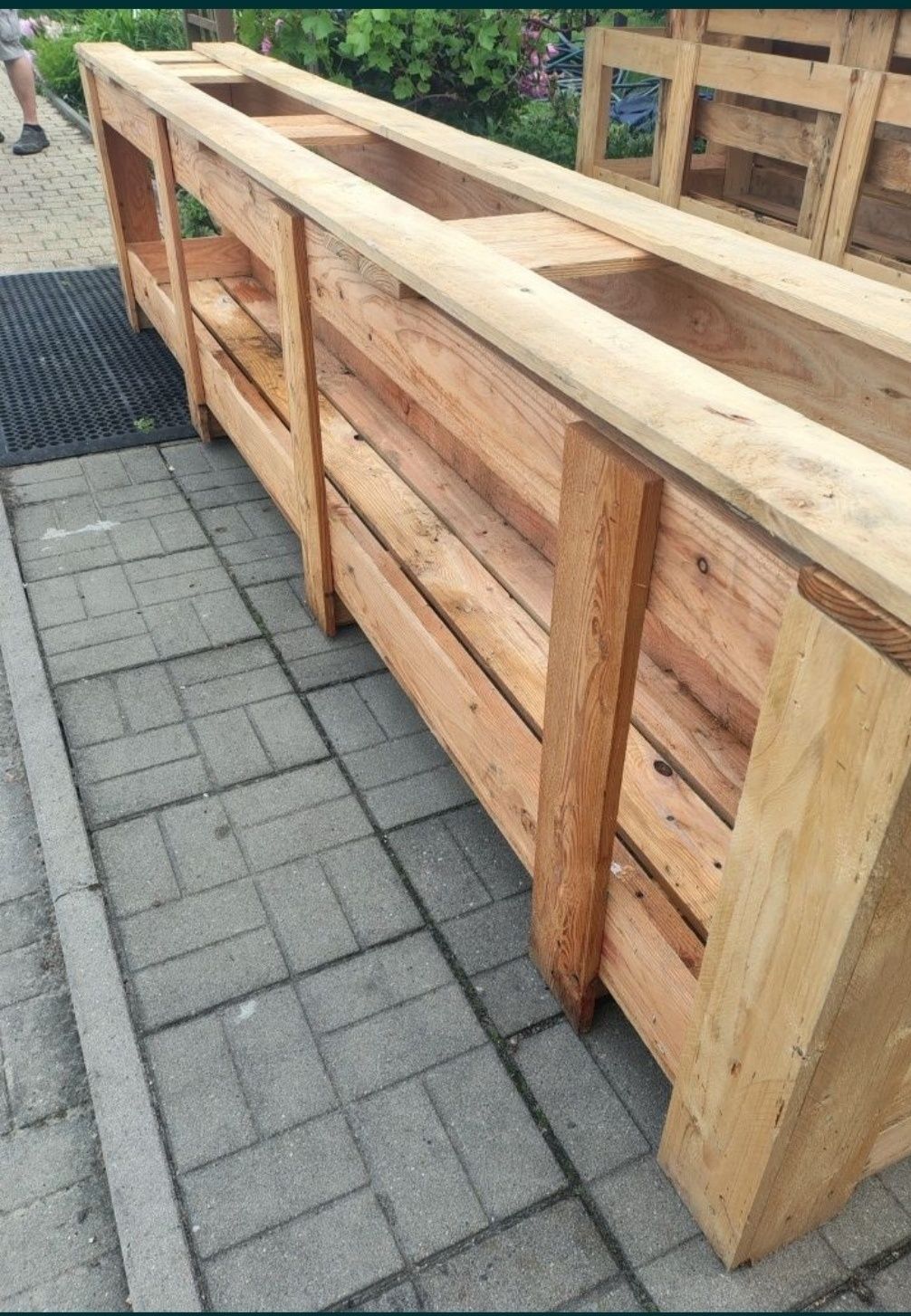 Skrzynie transportowe drewniane