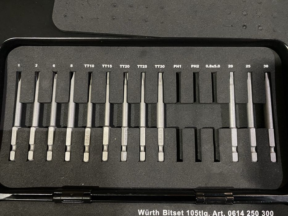 Conjunto bits Wurth